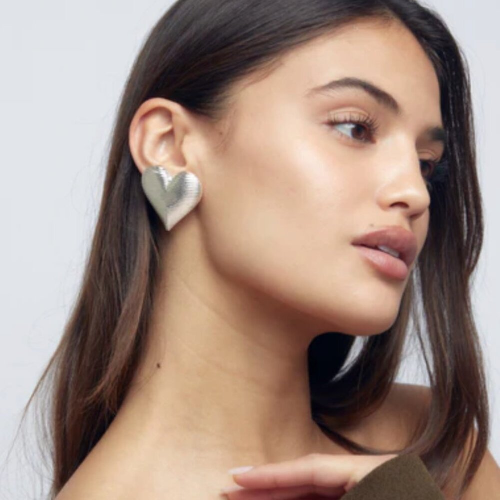 Heaven Mayhem Real Love III SILVER Earrings